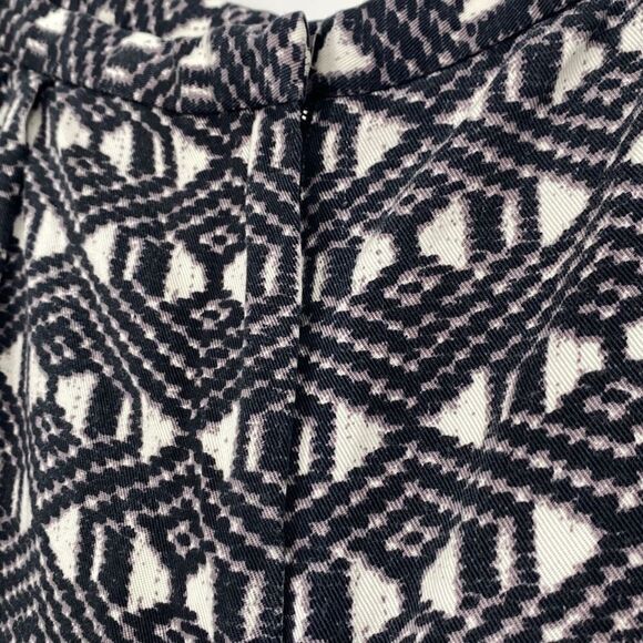 Reiss Nineteen Seventy One Goa High Tapered Pants Modern Lyocell Printed Multi S - Picture 4 of 13